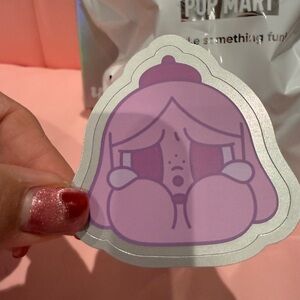 Authentic POP MART Crybaby Tears Launch Project Bag Charm: ONION TEARS (purple)